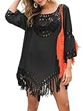 Photo Gallery mumzugi copricostume da bagno donna vestiti estate maxi sarong lunghe bikini cover up, nero Photo Gallery mumzugi copricostume da bagno donna vestiti estate maxi sarong lunghe bikini cover up, nero