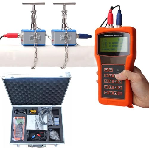 Débitmètre ultrasonique TUF-2000H portable pour les liquides industriels