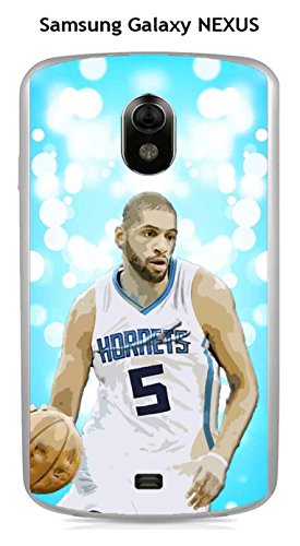 Onozo Coque Samsung Nexus Design Nicolas Batum Fond Bleu