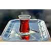 Dein Online-Marktplatz Topkapi 18-teiliges Türkisches Tee-Set Keyif-Sultan – Genussvolles Set für 6 mit Teegläsern, Untersetzer & Löffeln