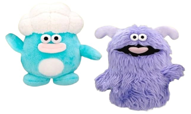 Whippy and Rappie Pose Big Plush Toy Set of 2 9.1in Polyester Japan