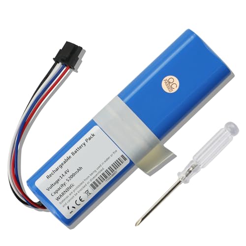 MULS 14.4V Battery for Xiaomi Dreame D10s L10s D9 Pro D10 L10 D10 Plus D9 Max RL55L L10 Pro RLS5-BL0 RLS5-WH0 D9 L10 Pro Plus Z10 Pro F9 RVS5-WH0 W10 Pro W10 P2008-4S2P-MMBK Vacuum Cleaner