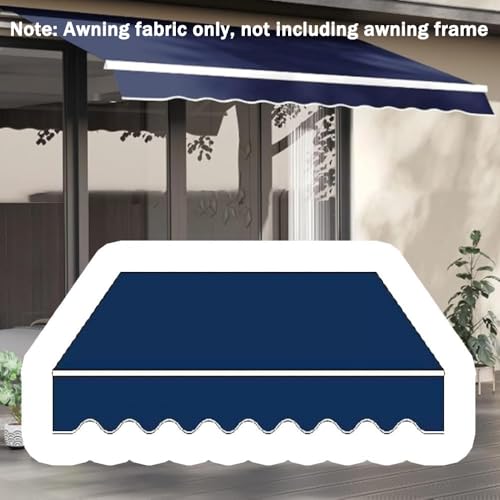 Toile auvent terrasse rouge imperméable 4,5 x 3 m bâche