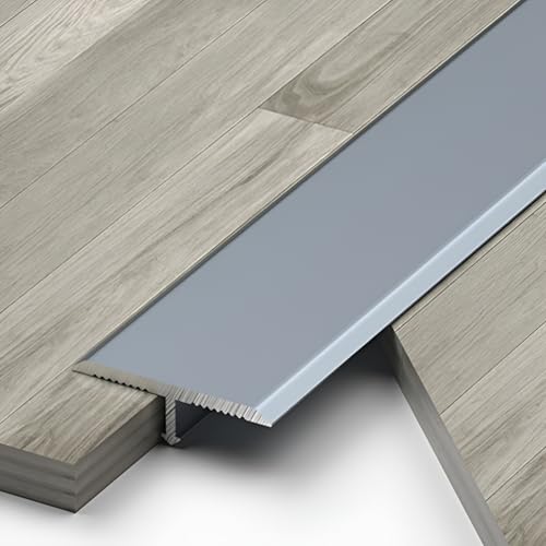 Tiras de transición de suelo de aluminio y moldura en T para cubrir huecos de suelo en puertas 2