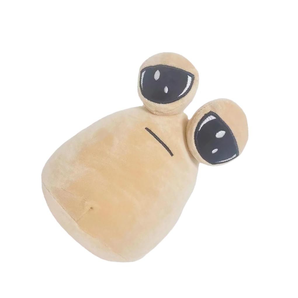 Zymoplas Alien Pou Plushie Peluche muñeca Regalo para los Amantes de los alienígenas algodón alienígena Peluche Peluche alienígena Peluche muñeca de Peluche, Extraterrestre, 22cm