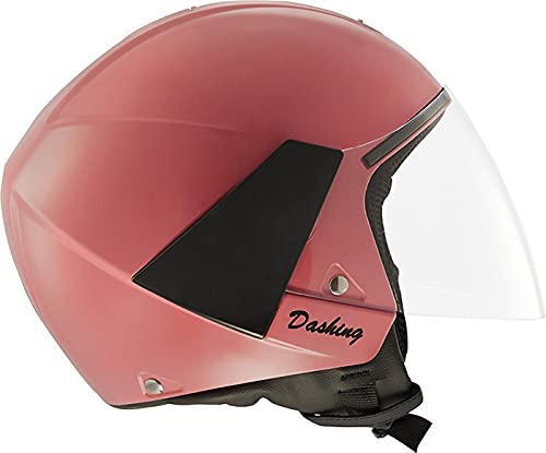 Steelbird SB-33 Eve Open Face Helmet Dark Pink , Size: L(57-58 cm