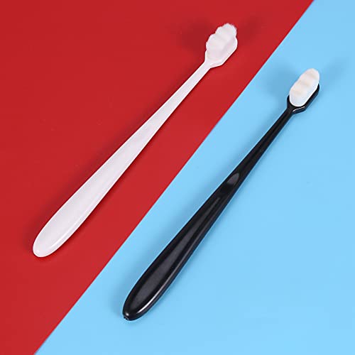 -J Extra Weiche ZahnbüRste für Empfindliches Zahn, Mini Nano Hand mit 20000 Weichen Zahn Seiden Borsten für die Pflege, SchüTzt Zahnfleisch Gute Reinigungs Wirkung (2 Pack) – Bild 6