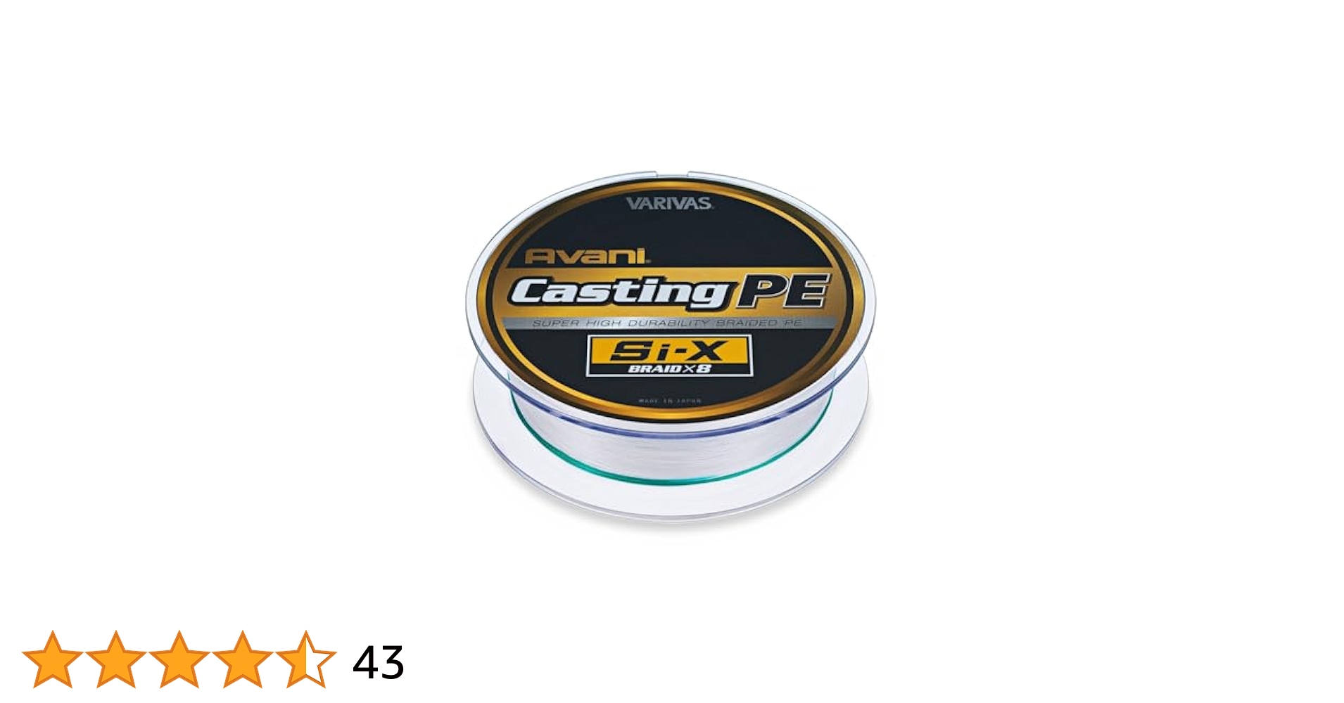 2個セット Avani Casting PE Si-X 12号300m アバニ Amazon.com : VARIVAS Avani Casting PE Si-X 300m 80lb. (#5