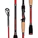 KastKing Speed Demon Bass Fishing Rod Series, Spinning Rod & Casting Rod Models in 11 Technique Specific Lengths & Actions - Fuji Guides & Reel Seats, Dimensional 16 High Modulus 1 Pcs Carbon Blanks