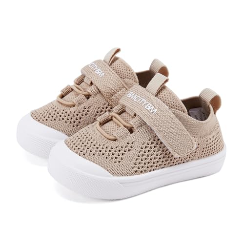 Image of BMCiTYBM Baby Shoes Boy Girl Infant Sneakers Non-Slip First Walkers 6 9 12 18 24 Months