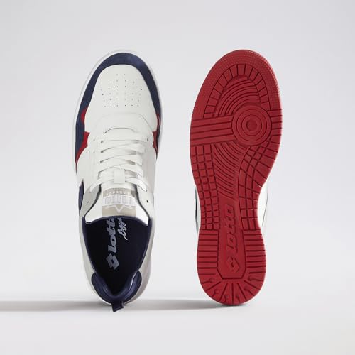 Image of Lotto Men Hoop Star OG Leather Sneakers