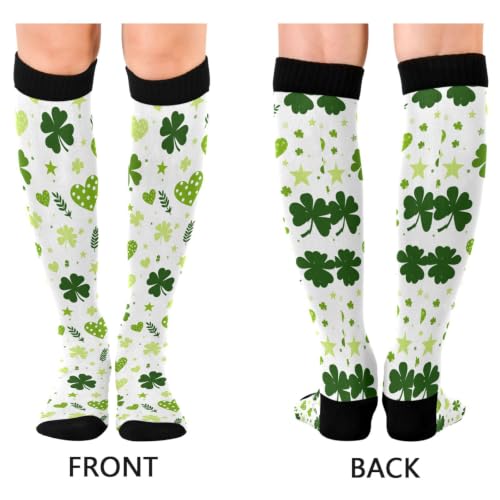 Image of Wusikd Halloween Black Cat Compression Socks for Women and Men Circulation Pumpkin Long Socks for Athletic Running 1