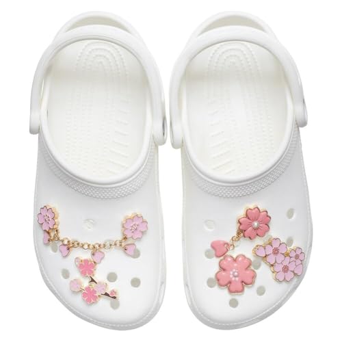 Image of Crocs Jibbitz Flowers Shoe Charm Packs, Blooming Cherry Blossom, 5-Pack