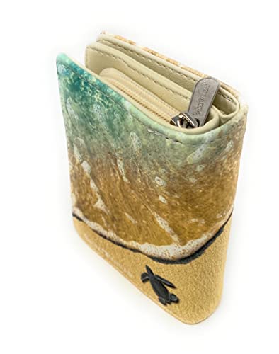 Shag Wear Baby Turtles Small Fashion Wallet for Women and Teen Girls Vegan Faux Leather 4.5"2
