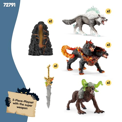 Schleich 42604 Dinosaurs Toy Set - Dinosaur Figurine for Boys and Girls - Gift for Children from 4 Years Old