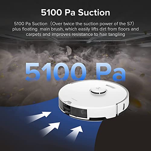 Roborock-S7-Pro-Ultra-Robot-Aspirador-y-Fregasuelos-5100-Pa-con-Estacion-de-Vaciado-AutovaciadoRellenadoLimpieza-de-La-Fregona-Aspirador-Robot-Conectado-a-AlexaApp-Actualizacion-del-Roborock-S7