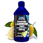 Parker Naturals Concentrated L-Carnitine Liquid, 5000mg All Natural Citrus Flavored L-Carnitine Supplement, Liquid L-Carnitine with Vitamin V5, 16.23 Fl. Oz