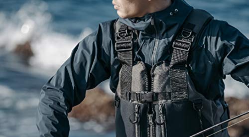 シマノ(SHIMANO) 釣り レインウェア レインギアジャケット01 RA-01JU ダスクブルー S 3枚目