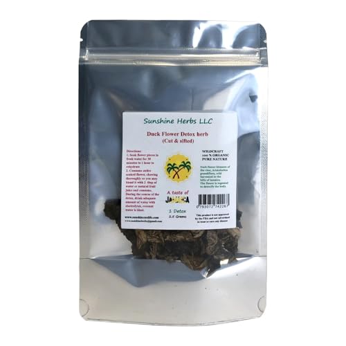 Duck flower herb Cut up peices Aristolochia grandiflora Jamaican organic 2.5 grams 1 detox Wildcraft harvested
