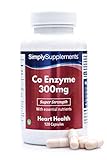 Coenzima Q10 300mg - ¡Bote para 4 meses! - Apto para veganos - 120 Cápsulas - SimplySupplements