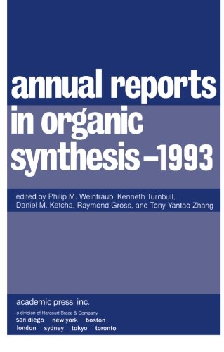 Annual Reports in Organic Synthesis 1993, 1993: 1993