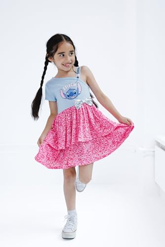 Disney Junior Girls Mesh Dress Toddler to Big Kid Sizes (2T - 14-16)2