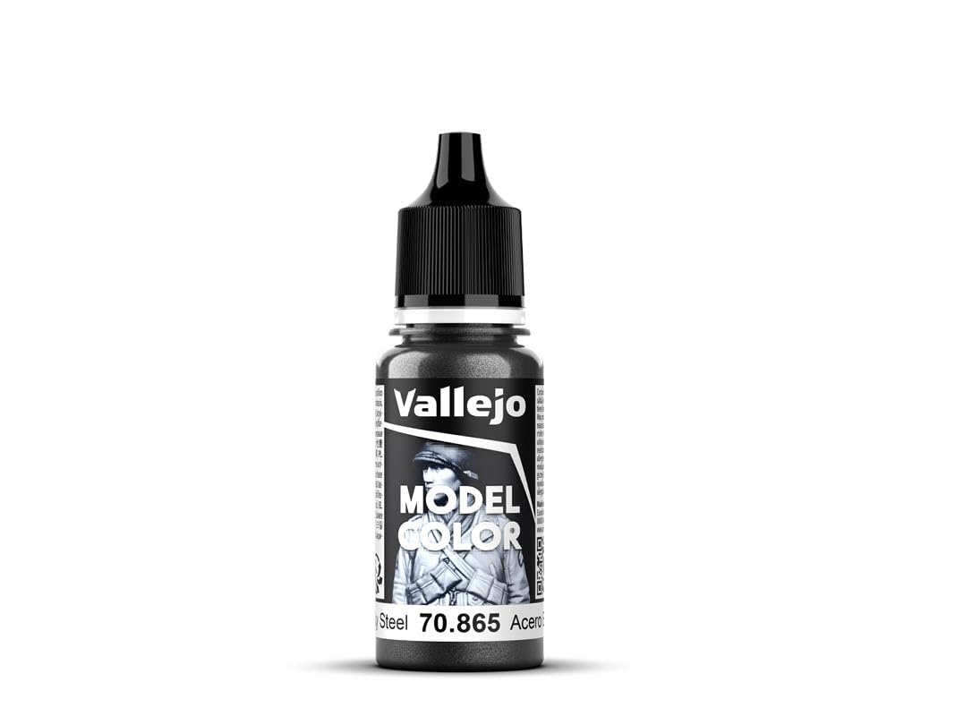 Vallejo Model Color 70865 Oily Steel (17ml)