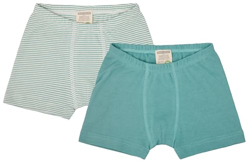 loud + proud Doppelpack Kinder Unterhosen Boxer, Feinripp aus Bio...