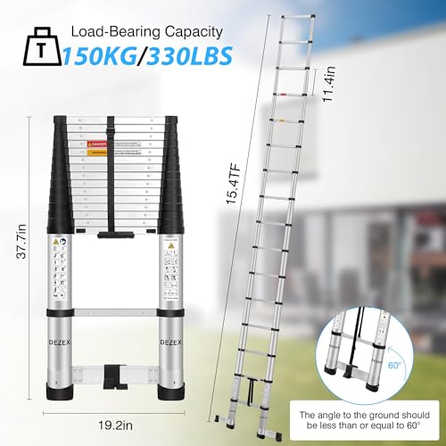 Telescoping Ladder 15.5 Ft