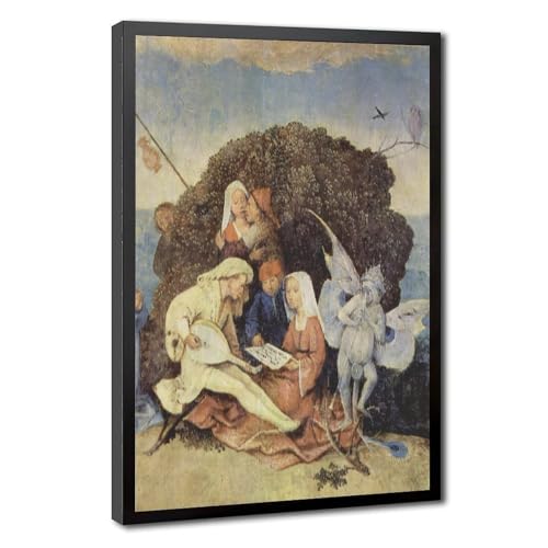 Toile Hieronymus Bosch impression haute définition cadre suspendu