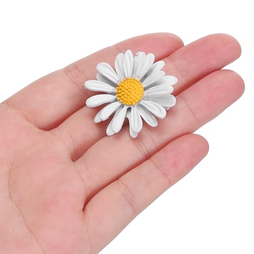 Image of PATIKIL Daisy Pin, Flower Women Brooch Lapel Pins Sunflower Suit Lapel Pin for Shirt Hat Cardigan Sweater Decorate Tie Tacks Pin Back Clutch Jewelry Gifts