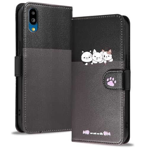 Reddylin 対応 シンプルスマホ7 ケース 手帳型 シンプルスマホ6 ケース 手帳型 かわいい猫 全面保護 Basio Active SHG09 ケース 手帳型 カード収納 ベイシオアクティブ2 ケース スタンド機能 Basio active2 スマ