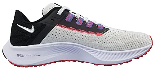 Nike Women's Gymnastics Shoes Running, White MTLC Silver Black Flash Crimson Anthracite Wild Berry, 9 US2