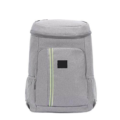 Nevera Portátil Mochila Térmica Unisex De 30 L For Viajes, Picnic, For Hombre Y Mujer, Gran Capacidad Bolsa Térmica(Gray)