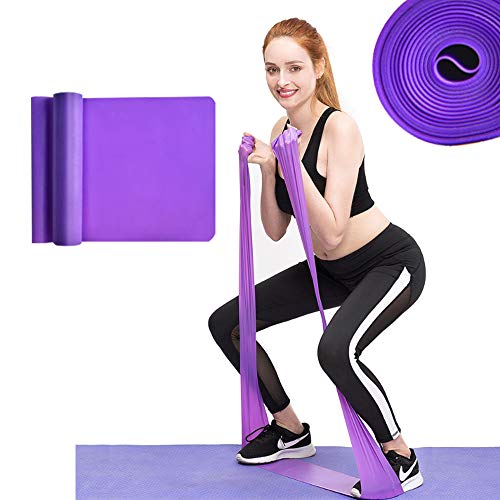 Banda Elástica Fitness Bandas de Resistencia Multifuncional Gomas Elásticas Estiramientos Látex Natural Largo rehabilitación Bandas Yoga Cintas Pilates Culturismo Gimnasia Gimnasio en Casa