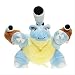 QWYU Peluche Blastoise de 30 cm en peluche douce pour enfants, cadeau d'anniversaire 28 cm