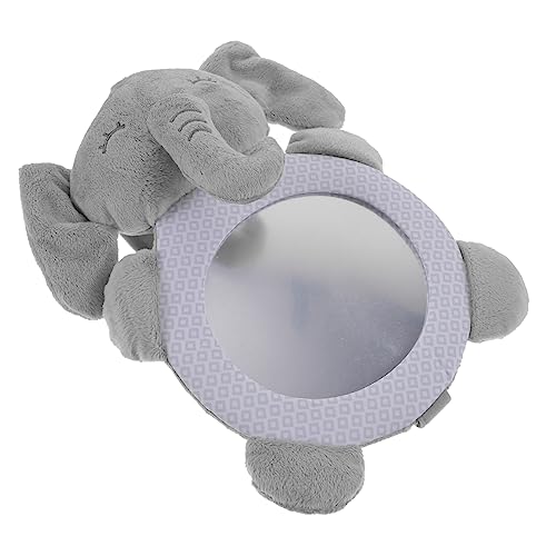 Hemoton Car Mirror Rear Facing Car Toys Rear Facing Toy Easy Install Random Color