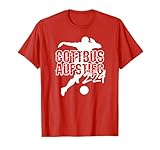 Fuß Ball Kicken Grün Rasen Verein Cottbus Brandenburg. Feiere Deine Begeisterung für den brandenburger Fuß Ball mit diesem Outfit. Geschenk für Fuss ballbegeisterte am Sportplatz, beim Training in der Mannschaft, im Stadion, Brandenburgisch, Aufstieg, Rot