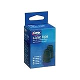Carex Health Brands Fga71700 5/8' Black Cane Tips 2 Count