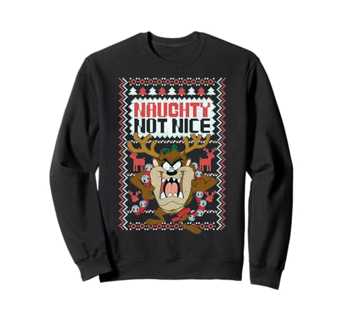 Image of Tasmanian Devil Xmas Naughty Sweatshirt