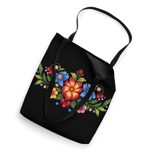 Bolso Tote con Arte Folklórico Húngaro Kalocsa miniatura 2