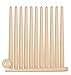 Hyoola 12 Pack Tall Taper Candles - 12 Inch Sahara Beige Dripless, Unscented Dinner Candle - Paraffin Wax with Cotton Wicks - 10 Hour Burn Time