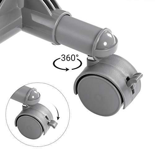 SONGMICS Appendiabiti a doppia barra, portaabiti