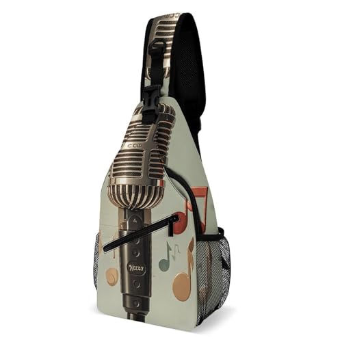 Sac à bandoulière étanche musique pour voyager l'esprit tranquille