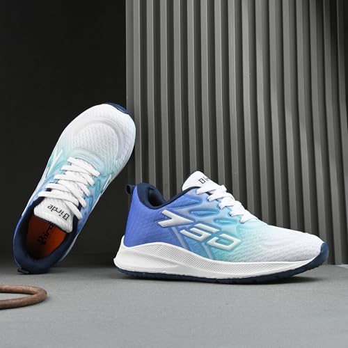 Image of Birde Men's Sports Shoes | Lightweight Running Shoes for Men | Breathable Walking Shoes with Cushioned EVA Sole | Comfortable Gym Sneakers