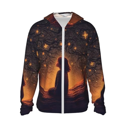 Veste fille UPF 50+ avec poche pour protéger la peau sensible des UV