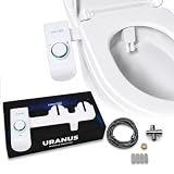 Kit completo per WC giapponese autopulente, marca francese, bidet giapponese con getto regolabile d'acqua, detergente per glutei, copriwater rimovibile per igiene moderna, ultra sottile