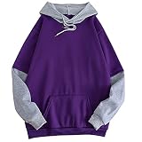 partido Sudaderas con Capucha de Manga Larga Casual con Capucha con Capucha con Capucha
