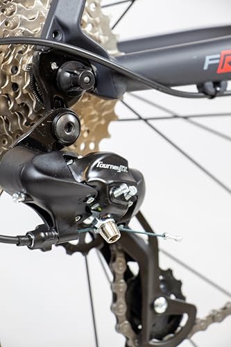 Foto von HEAD Troy II Mountainbike, Schwarz matt/rot, 46 cm