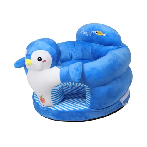 ERINGOGO Portable Chair Supportive Floor Seat for Learning to Sit Enhanced Stability and Comfort for Feeding and Play for Boy Girl and Cartoon Design Versatile Use